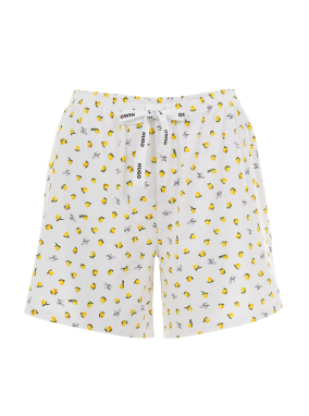 ΓΥΝΑΙΚΕΙΟ SHORTS ΠΙΤΖΑΜΑ | Λευκό M