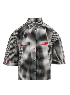 ΓΥΝΑΙΚΕΙΟ ΠΟΥΚΑΜΙΣΟ ΠΙΤΖΑΜΑ | Ασπρόμαυρο M