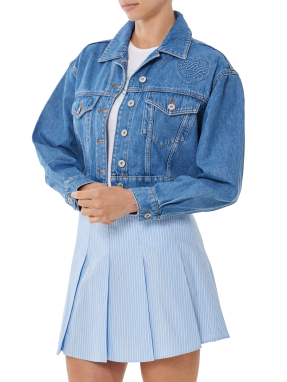 ΓΥΝΑΙΚΕΙΟ DENIM JACKET | Μπλε M