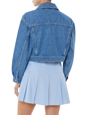 ΓΥΝΑΙΚΕΙΟ DENIM JACKET | Μπλε M