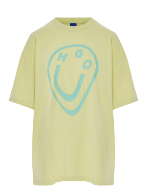 ΓΥΝΑΙΚΕΙΟ OVERSIZED T-SHIRT | Κίτρινο XS