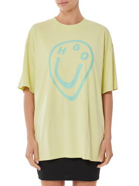 ΓΥΝΑΙΚΕΙΟ OVERSIZED T-SHIRT | Κίτρινο XS