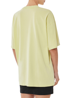 ΓΥΝΑΙΚΕΙΟ OVERSIZED T-SHIRT | Κίτρινο XS