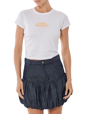 ΓΥΝΑΙΚΕΙΟ T-SHIRT | Λευκό XS
