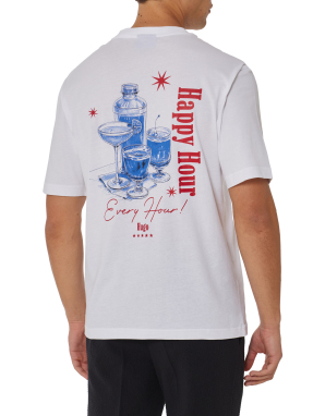 ΑΝΔΡΙΚΟ T-SHIRT | Λευκό 100 XL