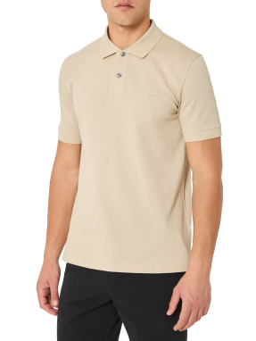 ΑΝΔΡΙΚΗ POLO ΜΠΛΟΥΖΑ | Μπεζ 286 XXXL