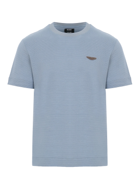 ΑΝΔΡΙΚΟ T-SHIRT BOSS x ASTON MARTIN | Γαλάζιο 458 M