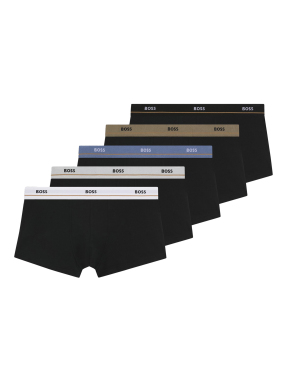 ΑΝΔΡΙΚΟ ΕΣΩΡΟΥΧΟ BOXER ΣΕΤ 5ΤΜΧ | Μαύρο M