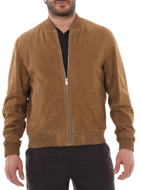 ΑΝΔΡΙΚΟ SUEDE JACKET | Καφέ EU 58