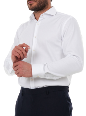 ΑΝΔΡΙΚΟ ΠΟΥΚΑΜΙΣΟ | Λευκό EU 42