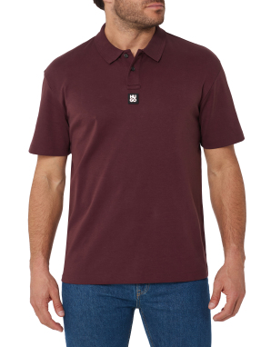 ΑΝΔΡΙΚΗ POLO ΜΠΛΟΥΖΑ | Μπορντό XL