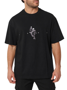 ΑΝΔΡΙΚΟ T-SHIRT | Μαύρο S