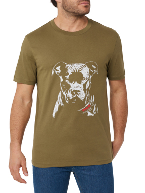 ΑΝΔΡΙΚΟ T-SHIRT | Χακί S