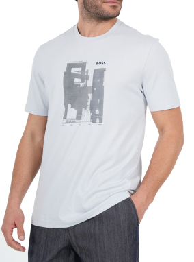 ΑΝΔΡΙΚΟ T-SHIRT | Γκρι Ανοιχτό XL