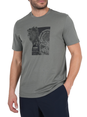 ΑΝΔΡΙΚΟ T-SHIRT | Γκρι Σκούρο XL