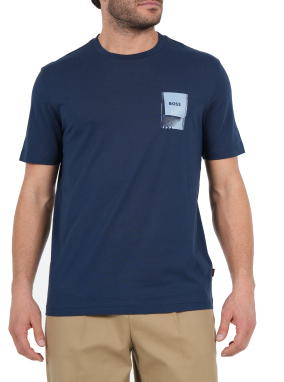 ΑΝΔΡΙΚΟ T-SHIRT | Μπλε Σκούρο XXL