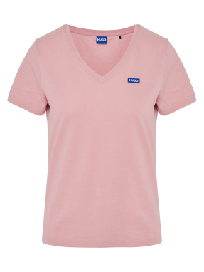 ΓΥΝΑΙΚΕΙΟ T-SHIRT ΜΕ ΛΟΓΟΤΥΠΟ | Ροζ M