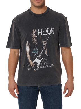 ΑΝΔΡΙΚΟ T-SHIRT | Μαύρο M