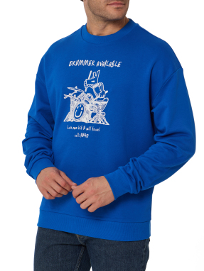 ΑΝΔΡΙΚΗ ΜΑΚΡΥΜΑΝΙΚΗ ΜΠΛΟΥΖΑ | Μπλε M