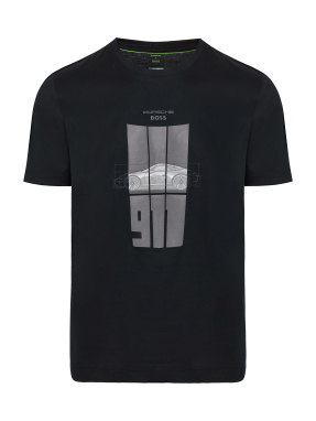 ΑΝΔΡΙΚΟ T-SHIRT BOSS x PORSCHE | Μαύρο XXXL