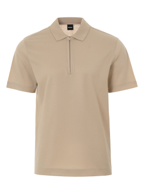 ΑΝΔΡΙΚΗ POLO ΜΠΛΟΥΖΑ HALF-ZIP | Μπεζ 286 XXL