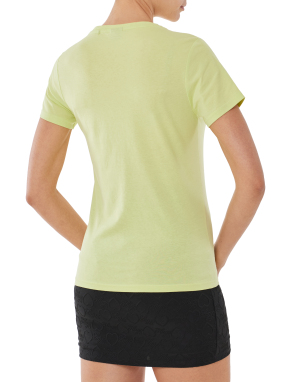 ΓΥΝΑΙΚΕΙΟ T-SHIRT ΜΕ ΛΟΓΟΤΥΠΟ | Πράσινο Ανοιχτό M