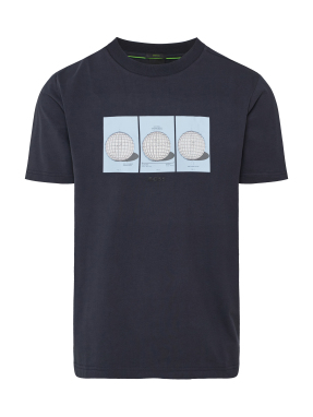 ΑΝΔΡΙΚΟ T-SHIRT | Μπλε Σκούρο XXL