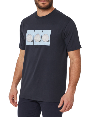 ΑΝΔΡΙΚΟ T-SHIRT | Μπλε Σκούρο XXL