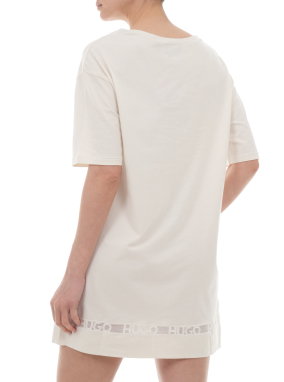 ΓΥΝΑΙΚΕΙΟ T-SHIRT ΠΙΤΖΑΜΑ | Εκρού L