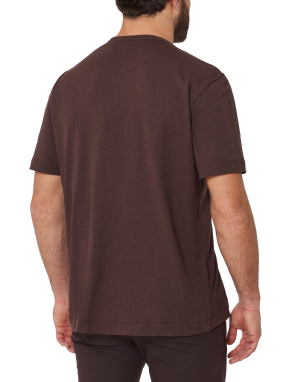 ΑΝΔΡΙΚΟ T-SHIRT | Καφέ Σκούρο XXL