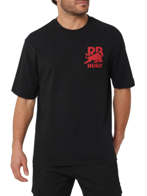 HUGO x RB ΑΝΔΡΙΚΟ T-SHIRT | Μαύρο L