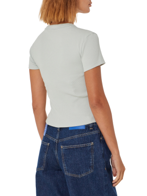 ΓΥΝΑΙΚΕΙΟ CROP T-SHIRT | Φυστικί  381 XXS