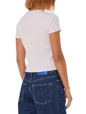 ΓΥΝΑΙΚΕΙΟ CROP T-SHIRT | Ροζ 687 XXS