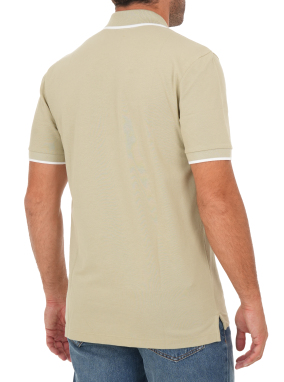 ΑΝΔΡΙΚΗ POLO ΜΠΛΟΥΖΑ | Μπεζ 254 XXL