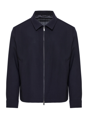 ΑΝΔΡΙΚΟ ΜΑΛΛΙΝΟ JACKET | Μπλε Σκούρο 404 EU 54