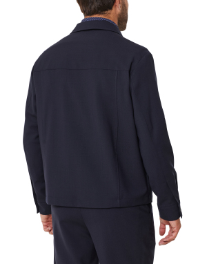 ΑΝΔΡΙΚΟ ΜΑΛΛΙΝΟ JACKET | Μπλε Σκούρο 404 EU 54