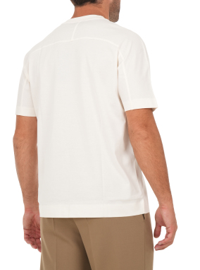 ΑΝΔΡΙΚΟ T-SHIRT BOSS X ASTON MARTIN | Εκρού 118 XL