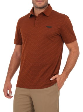 ΑΝΔΡΙΚΗ POLO ΜΠΛΟΥΖΑ BOSS X ASTON MARTIN | Καφέ 214 XL