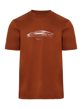 ΑΝΔΡΙΚΟ T-SHIRT BOSS X ASTON MARTIN | Καφέ 214 M