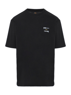 ΑΝΔΡΙΚΟ T-SHIRT | Μαύρο 001 S