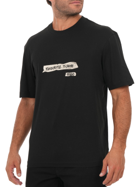 ΑΝΔΡΙΚΟ T-SHIRT | Μαύρο 001 XXL
