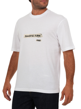 ΑΝΔΡΙΚΟ T-SHIRT | Λευκό 100 XL