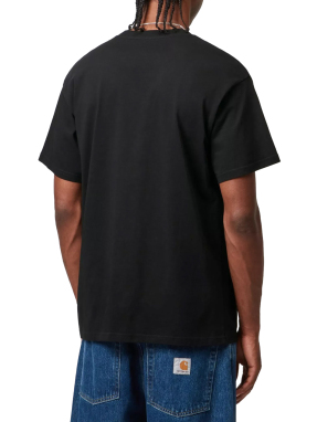 ΑΝΔΡΙΚΟ SCRIPT EMBROIDERY T-SHIRT | Μαύρο S