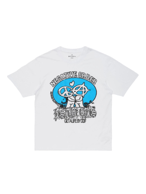 ΑΝΔΡΙΚΟ T-SHIRT POSITIVE CHAOS | Λευκό M