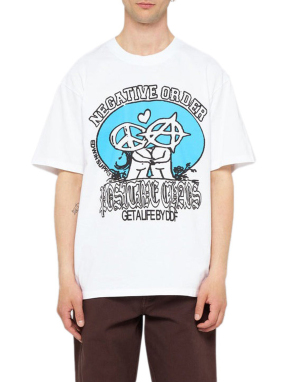 ΑΝΔΡΙΚΟ T-SHIRT POSITIVE CHAOS | Λευκό M