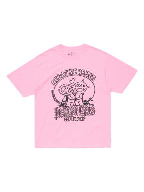 ΑΝΔΡΙΚΟ T-SHIRT POSITIVE CHAOS | Ροζ L