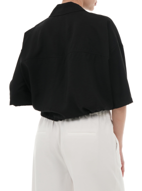 ΓΥΝΑΙΚΕΙΟ ΠΟΥΚΑΜΙΣΟ | Μαύρο XS