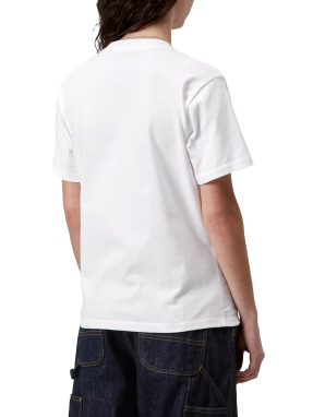 ΓΥΝΑΙΚΕΙΟ POCKET HEART T-SHIRT | Λευκό M
