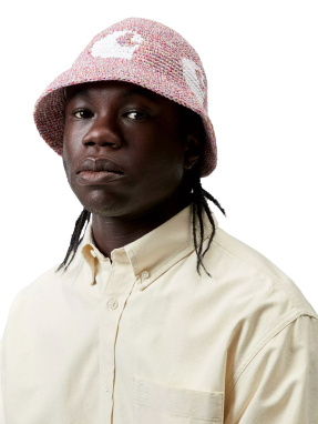 ΚΑΠΕΛΟ BUCKET CANE | Ροζ S/M