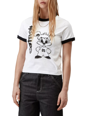 ΓΥΝΑΙΚΕΙΟ T-SHIRT IP RINGER | Λευκό M